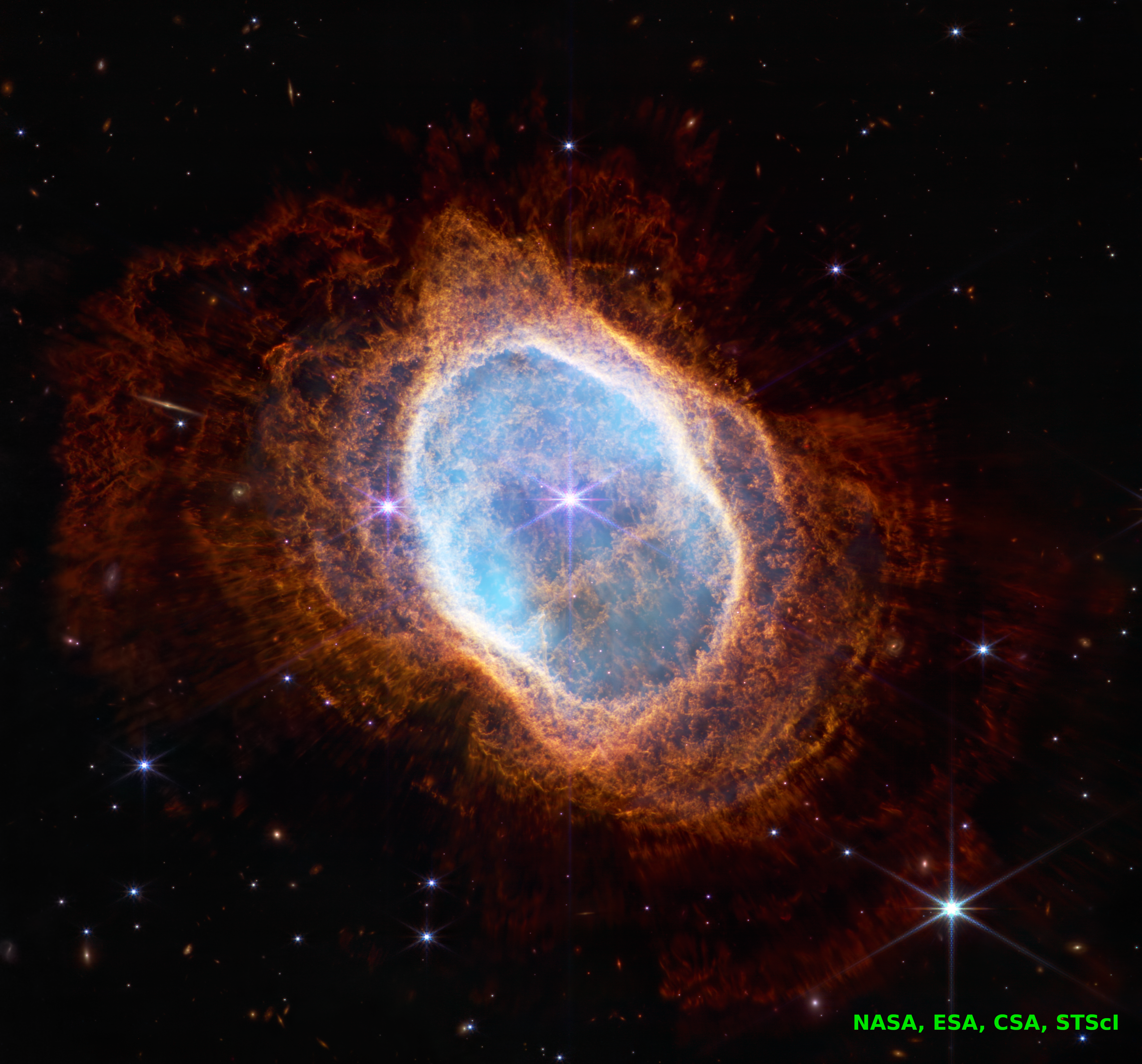 James Webb Space Telescope Planetary Nebula